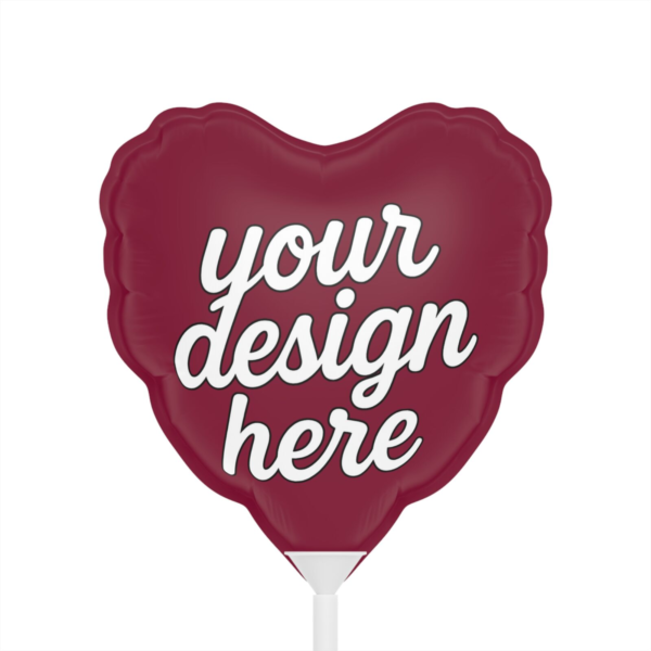 2422880158967011721_2048.webp Custom 6" Heart & Round Mylar Balloons — Reusable Printed Party Accents
