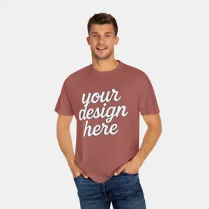 243909604470545993_2048_custom-1.webp Customizable Unisex T-Shirt - Comfort Colors 1717 (Color Palette 4)
