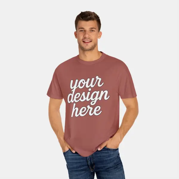 Customizable Unisex T-Shirt - Comfort Colors 1717 (Color Palette 4)