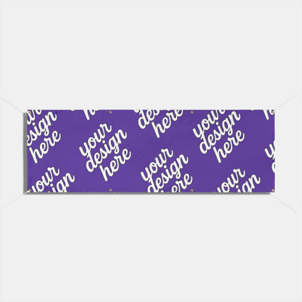 Custom Durable Vinyl Banner — Weatherproof Event & Business Signage (Various Sizes)