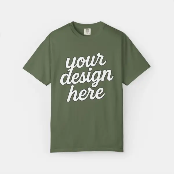 Customizable Unisex T-Shirt - Comfort Colors 1717 (Color Palette 1)
