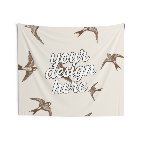 Indoor Wall Tapestry — Polyester Room Decor