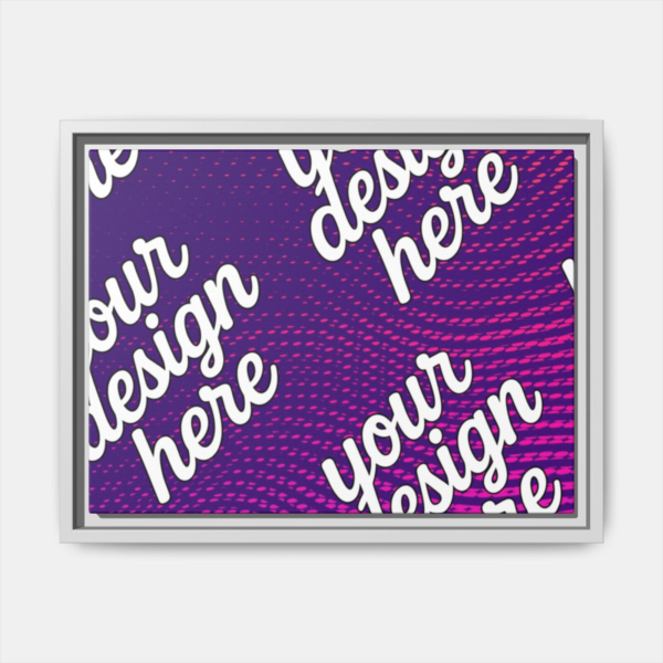 4016665961274601654_2048_custom.webp White Framed Canvas - Available In Multiple Styles and Sizes