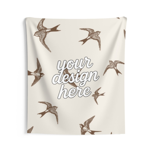 Indoor Wall Tapestry — Polyester Room Decor