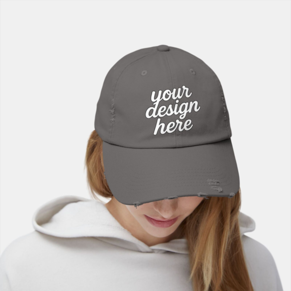 Distressed Cap - District