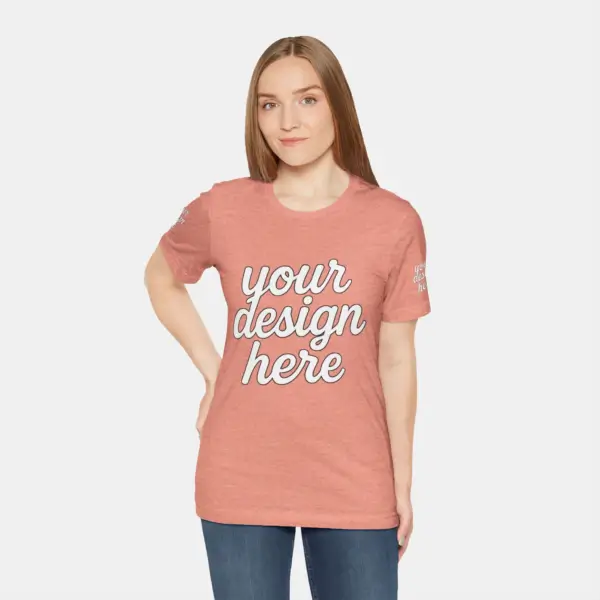 Casual Unisex Tee - Bella + Canvas 3001 (Color Palette 7)