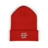 Embroidered Cuffed Beanie