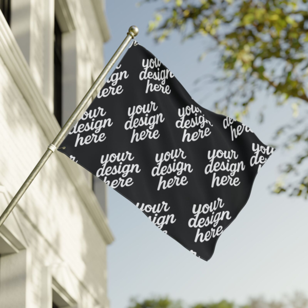 Double-Sided Outdoor Flag — Durable 100% Polyester Banner