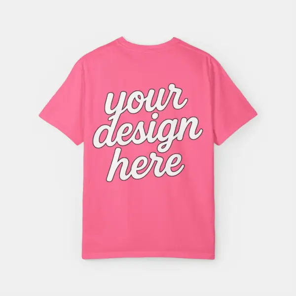 Customizable Unisex T-Shirt - Comfort Colors 1717 (Color Palette 4)