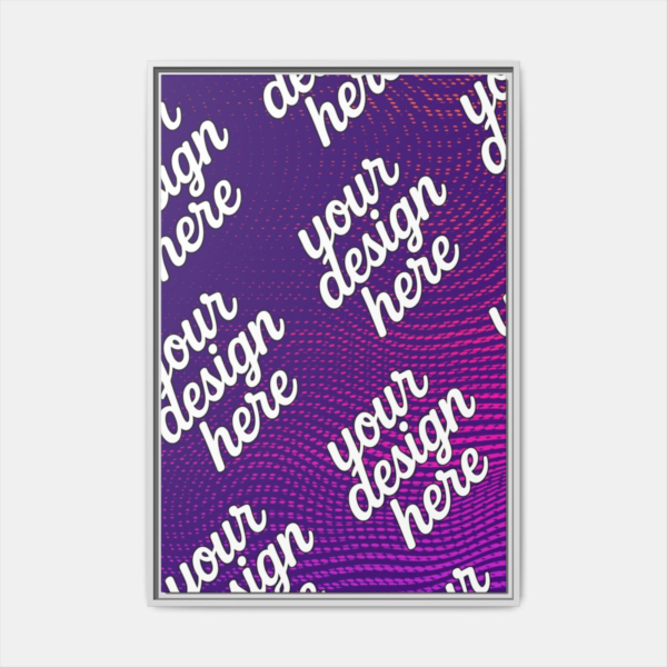 4960139334204369255_2048_custom.webp White Framed Canvas - Available In Multiple Styles and Sizes