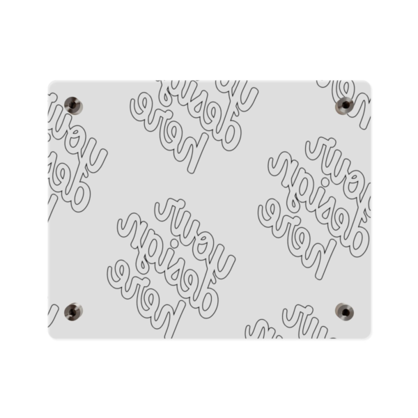 Acrylic Wall Art Panel — Glossy Clear Acrylic Decorative Wall Art