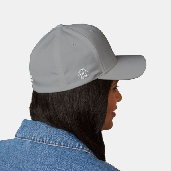 Six Panel Structured Embroidered Cap - Flexfit