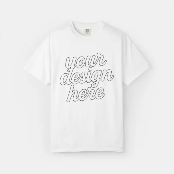 Customizable Unisex T-Shirt - Comfort Colors 1717 (Color Palette 1)