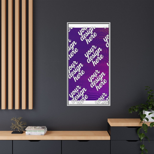 5305609629188434904_2048.webp White Framed Canvas - Available In Multiple Styles and Sizes