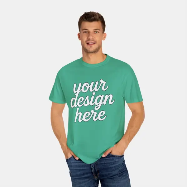 Customizable Unisex T-Shirt - Comfort Colors 1717 (Color Palette 2)