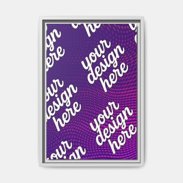 5499096833308290620_2048_custom.jpeg White Framed Canvas - Available In Multiple Styles and Sizes