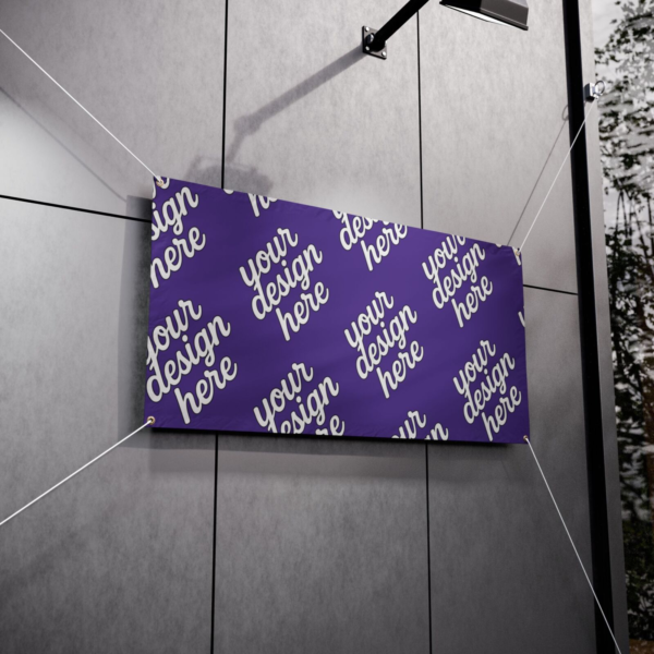 Custom Durable Vinyl Banner — Weatherproof Event & Business Signage (Various Sizes)