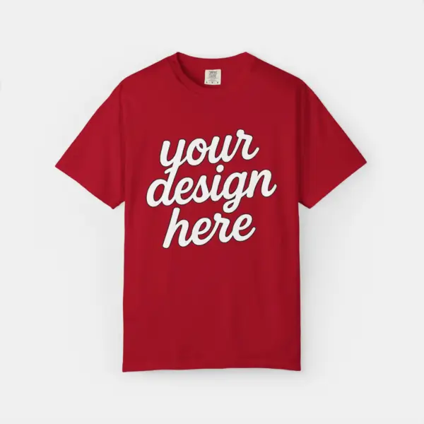 Customizable Unisex T-Shirt - Comfort Colors 1717 (Color Palette 1)