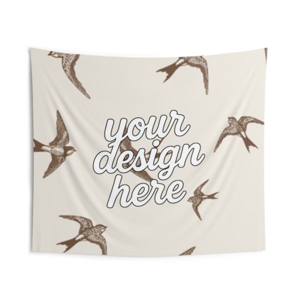 Indoor Wall Tapestry — Polyester Room Decor