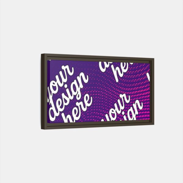 Espresso Framed Canvas - Available In Multiple Styles and Sizes