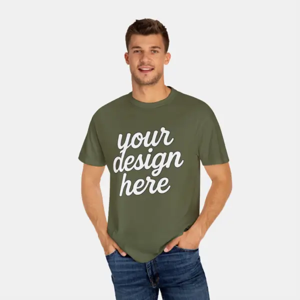 Customizable Unisex T-Shirt - Comfort Colors 1717 (Color Palette 2)