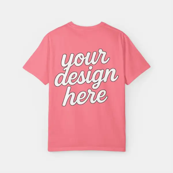 Customizable Unisex T-Shirt - Comfort Colors 1717 (Color Palette 4)