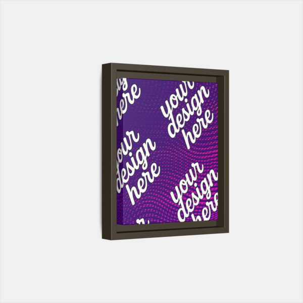 Espresso Framed Canvas - Available In Multiple Styles and Sizes