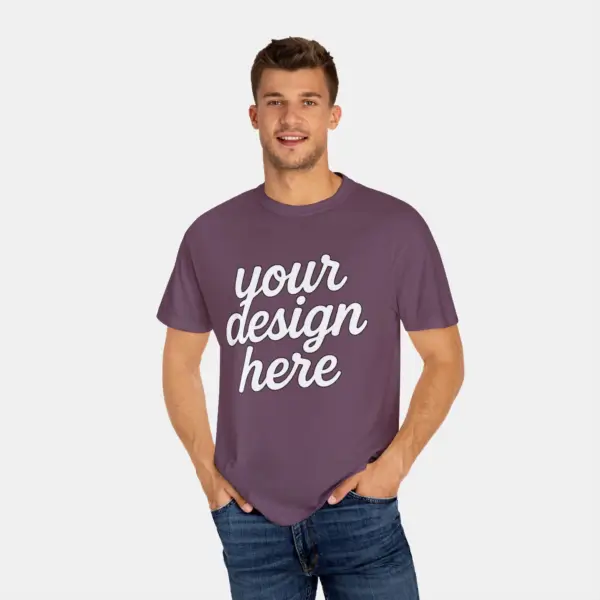 Customizable Unisex T-Shirt - Comfort Colors 1717 (Color Palette 4)