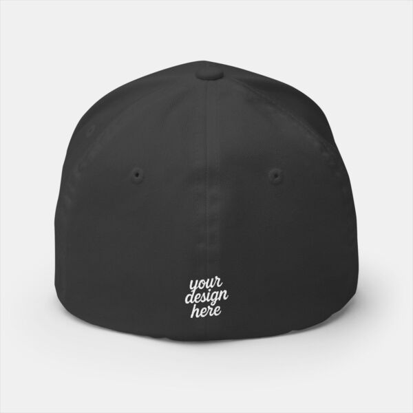 Six Panel Structured Embroidered Cap - Flexfit