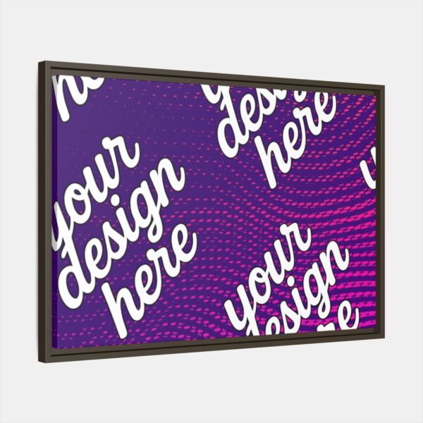 Espresso Framed Canvas - Available In Multiple Styles and Sizes