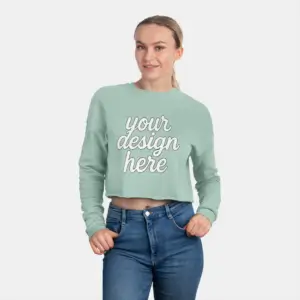 Women's Cropped Sweatshirt – Bella + Canvas