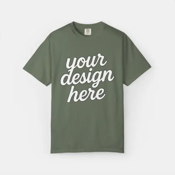 Customizable Unisex T-Shirt - Comfort Colors 1717 (Color Palette 2)