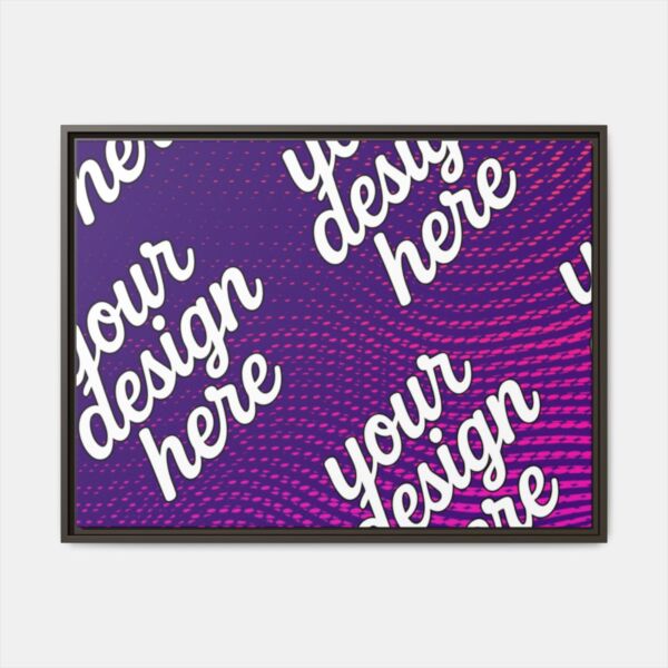 Espresso Framed Canvas - Available In Multiple Styles and Sizes