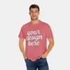 Customizable Unisex T-Shirt - Comfort Colors 1717 (Color Palette 4)