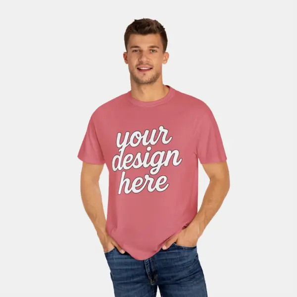 Customizable Unisex T-Shirt - Comfort Colors 1717 (Color Palette 4)
