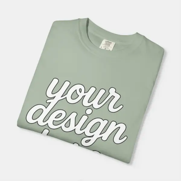 Customizable Unisex T-Shirt - Comfort Colors 1717 (Color Palette 2)