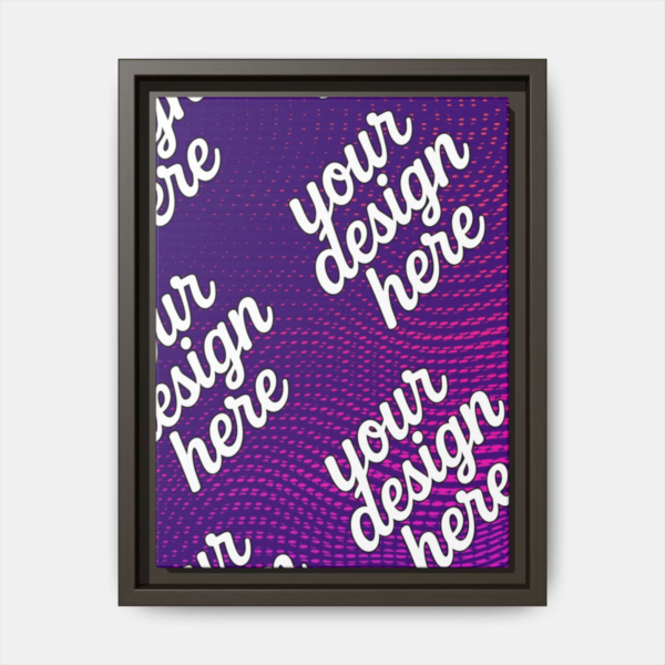 Espresso Framed Canvas - Available In Multiple Styles and Sizes