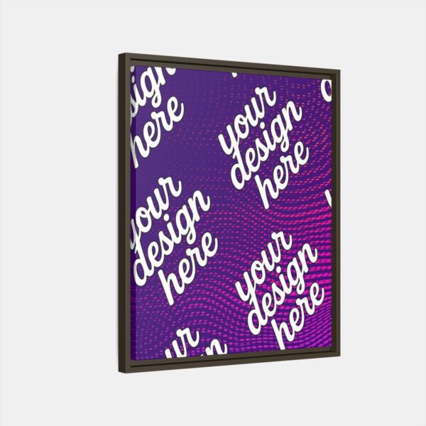 Espresso Framed Canvas - Available In Multiple Styles and Sizes