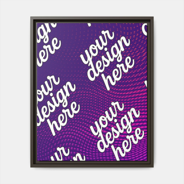 Espresso Framed Canvas - Available In Multiple Styles and Sizes