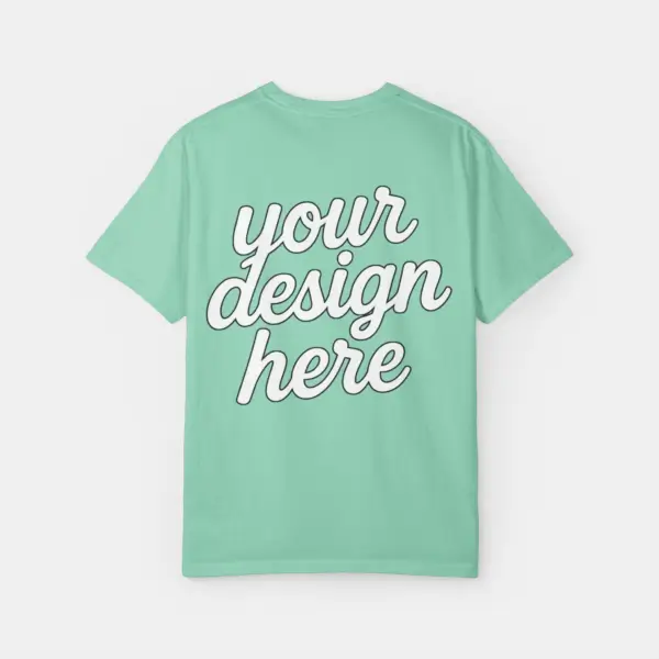 Customizable Unisex T-Shirt - Comfort Colors 1717 (Color Palette 2)