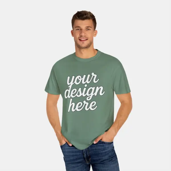 Customizable Unisex T-Shirt - Comfort Colors 1717 (Color Palette 2)