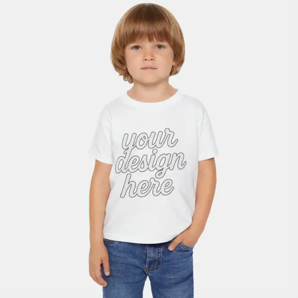 Toddler T-shirt Joyful Playful Design - Heavy Cotton™