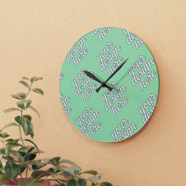 Acrylic Wall Clock