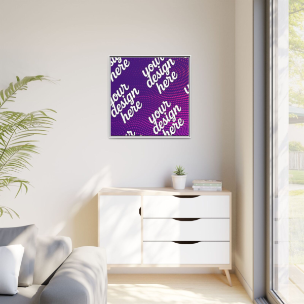 8378915927378010200_2048.webp White Framed Canvas - Available In Multiple Styles and Sizes