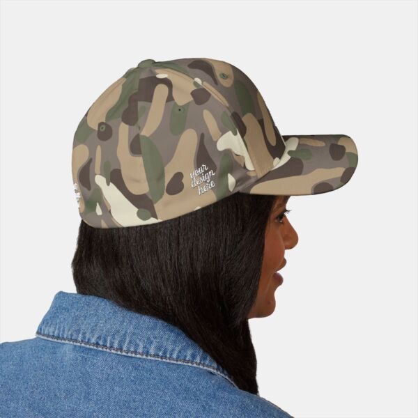 Six Panel Structured Embroidered Cap - Flexfit