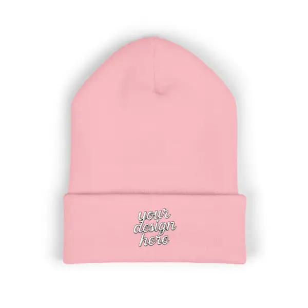Embroidered Cuffed Beanie