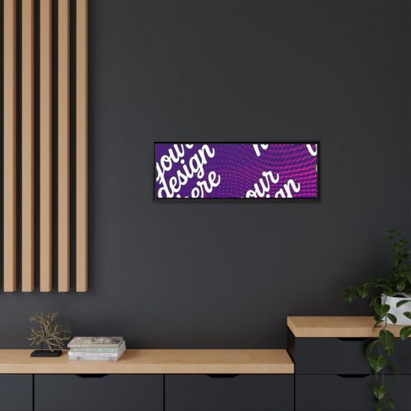 Black Framed Canvas - Available In Multiple Styles and Sizes