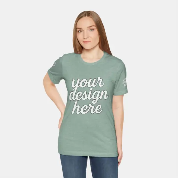 Casual Unisex Tee - Bella + Canvas 3001 (Color Palette 9)