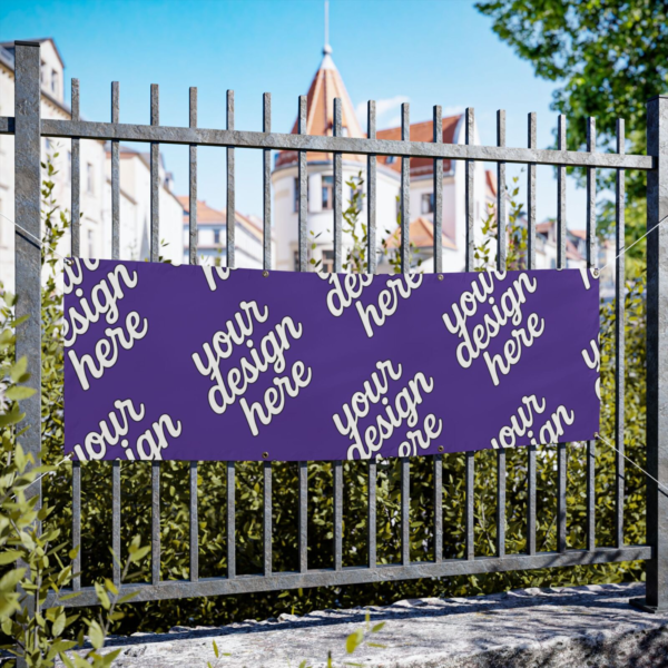 Custom Durable Vinyl Banner — Weatherproof Event & Business Signage (Various Sizes)