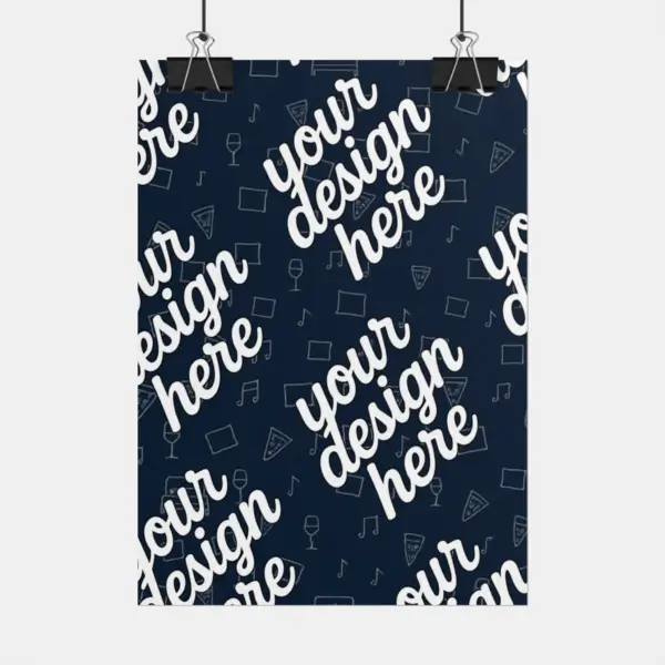 Rolled Posters - Semi Glossy, Matte or Fine Art Finishes